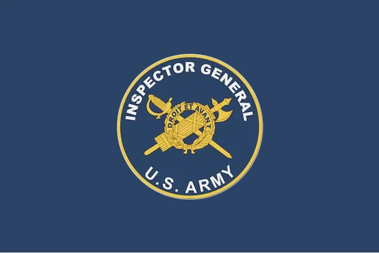 Secretary of the Army Inspector General Agency Contract Award